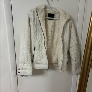 Club Monaco White Winter Jacket
